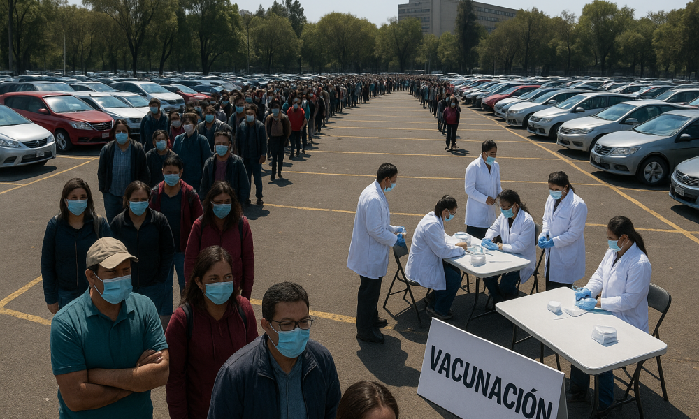 Ciudad Univeristaria abre sus puertas a la vacunación de público en general