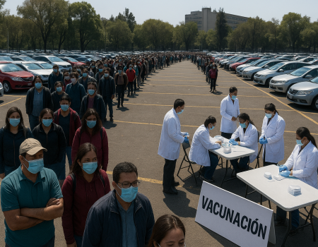 Ciudad Univeristaria abre sus puertas a la vacunación de público en general