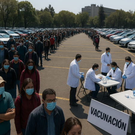 Ciudad Univeristaria abre sus puertas a la vacunación de público en general