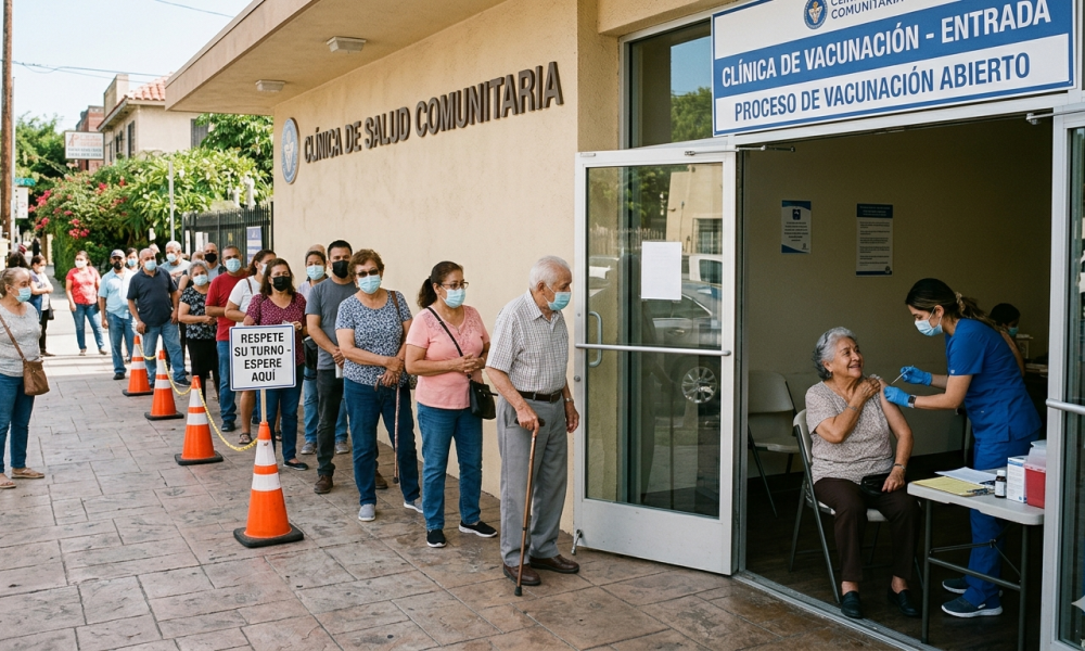 Campaña de vacunación contra el Sarampión