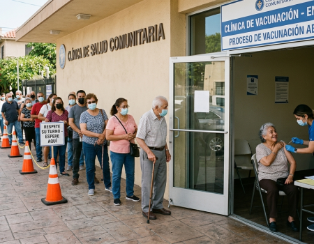 Campaña de vacunación contra el Sarampión