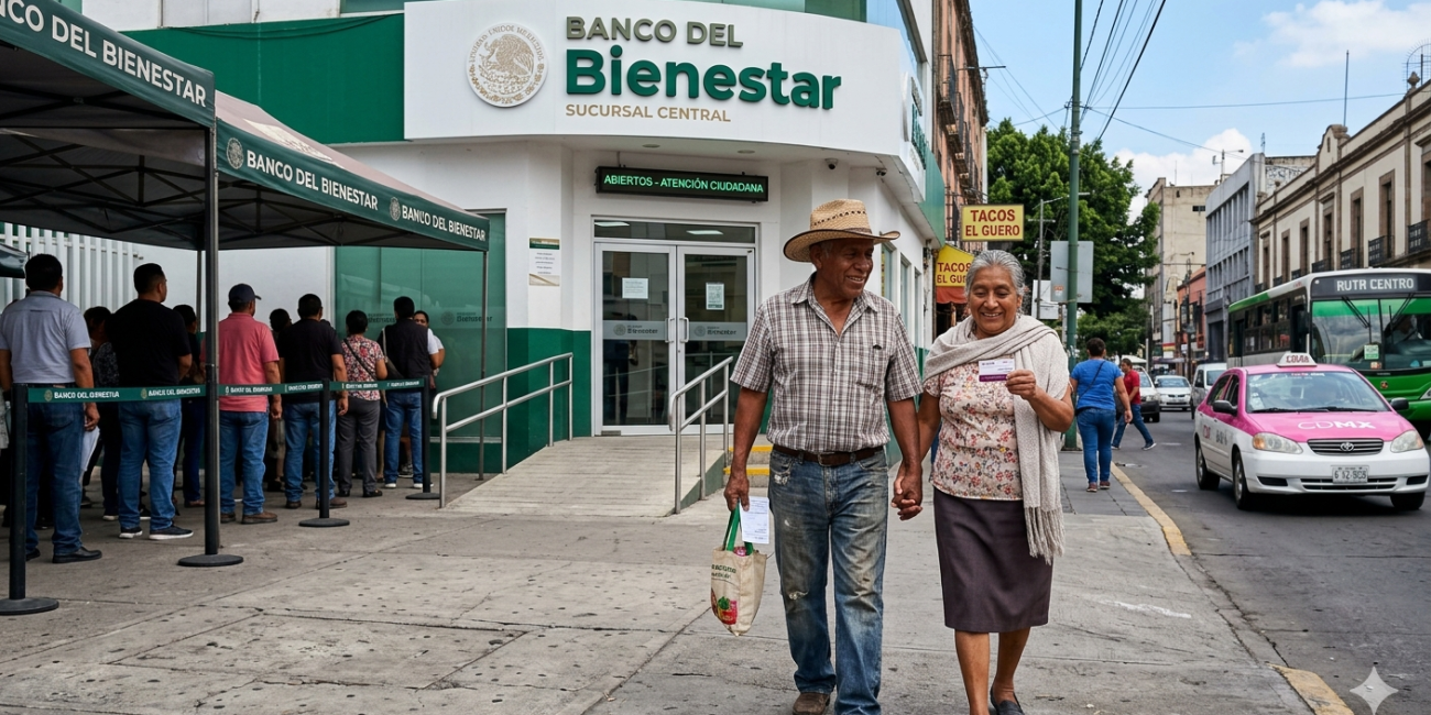 Pensión Bienestar adultos mayores de Mayo 2026