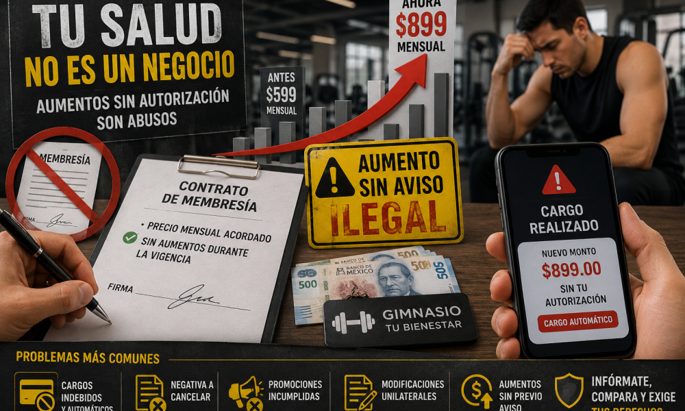MEMBRESÍAS DE GIMNASIOS