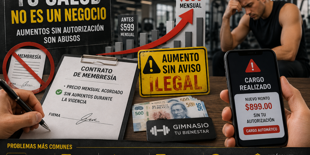 MEMBRESÍAS DE GIMNASIOS